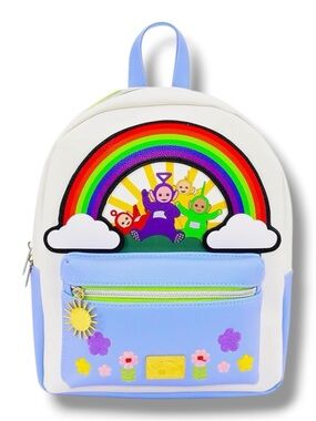 Teletubbies Rainbow Flower Mini Backpack - NWT